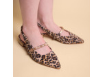 Ballerine Femme Safran Leopard