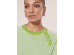 Pull Pastelle Jade en Laine