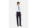Pantalon de costume bleu marine en laine dark navy