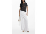 T-Shirt À Manches Courtes En Maille – Femme