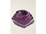 Foulard violet chardon