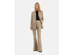 Pantalon flare beige-brown