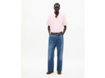 Chemise a manches courtes col classique pale pink