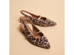 Ballerine Femme Safran Leopard