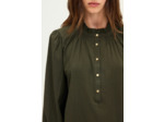 Chemise en jacquard à col montant - ANISSA