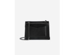 Sac emily small en cuir lisse noir black