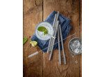 Pailles en inox 18 cm