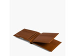 Porte cartes avec poche billet Baudelaire en cuir