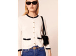 Gilet Georgina Ecru en Coton