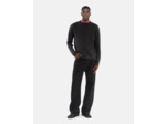 Pull manches longues bords roulants middle grey mel