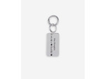 Bijou De Sac Plaque Logo Argentée silver