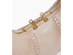 Sac hobo moyen modèle Juliette en cuir lisse lacé