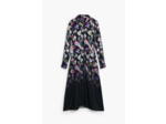 Robe À Manches Longues En Tissu – Femme
