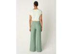 Pantalon amandine vert amande