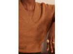 Pull col V en 100% cachemire 4 fils BRYTON