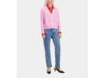 Cardigan Boutonne A Torsades pink
