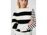 Pull Poetesse Ecru en Polyester