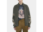 Cardigan En Laine Mélangée Kaki kaki