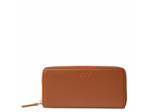 Le cuir lisse portef. long zip