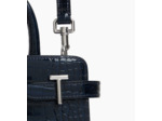 Petit sac à main Emilie en cuir effet croco