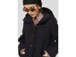 Manteau Manoela Nuit en Laine Froide