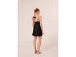 Top Tess Noir en Polyester