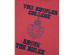 T-shirt manches courtes avec print devant red / burgundy