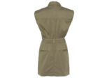 Robe saharienne sans manches