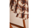 Écharpe TIPHAINE motif pied de coq