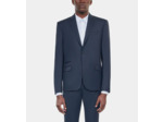 Veste De Costume En Laine Bleu Marine navy