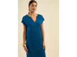 Robe droite col tunisien