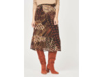 Jupe midi en voile
