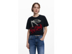 T-Shirt À Manches Courtes En Maille – Femme