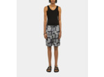 Short Imprimé navy / white