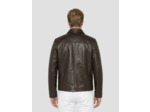 Blouson casual, cuir d'agneau