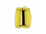 Le cuir lisse portef. long zip