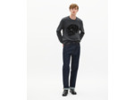 Pull tête de mort gris clair dark grey melange