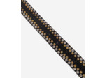 Ceinture en cuir avec studs black