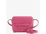 Petit sac bandoulière Justine en cuir lisse