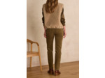 Pantalon chino NALLA en velours côtelé