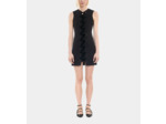 Robe courte avec laçage noire black
