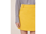 Jupe Janice Jaune en Viscose
