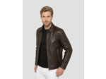 Blouson casual, cuir d'agneau