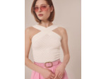 Pull Prana Ecru en Viscose