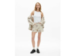 Short imprime beige taupe
