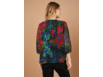 Blouse imprimé encolure V
