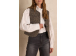 Gilet sans manches PHARELL en laine tweed