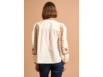 Blouse à broderies