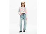 Pull tie and dye motif spirale multicolor