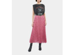 Jupe Longue Plissee Imprimee pink